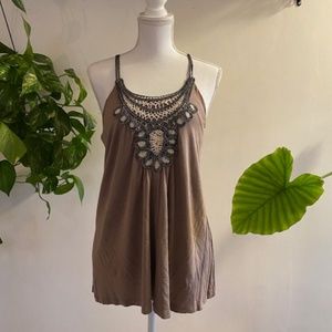 Beaded Tank Top/Tunic